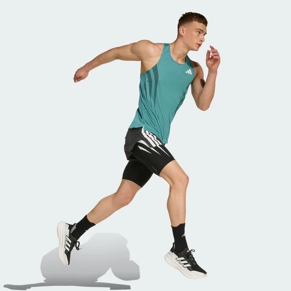 아디다스 아디제로 아카이브 러닝 숏 타이츠 JP1492