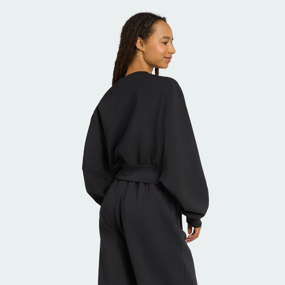 아디다스 소프트 럭스 루즈 스웨트셔츠 JM3836