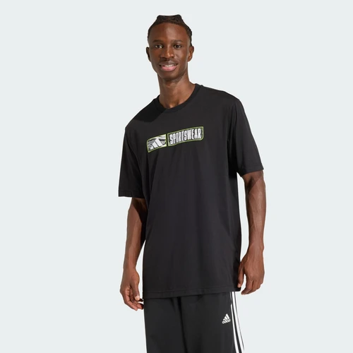 아디다스 클라이마쿨 카모 리니어 그래픽 티셔츠