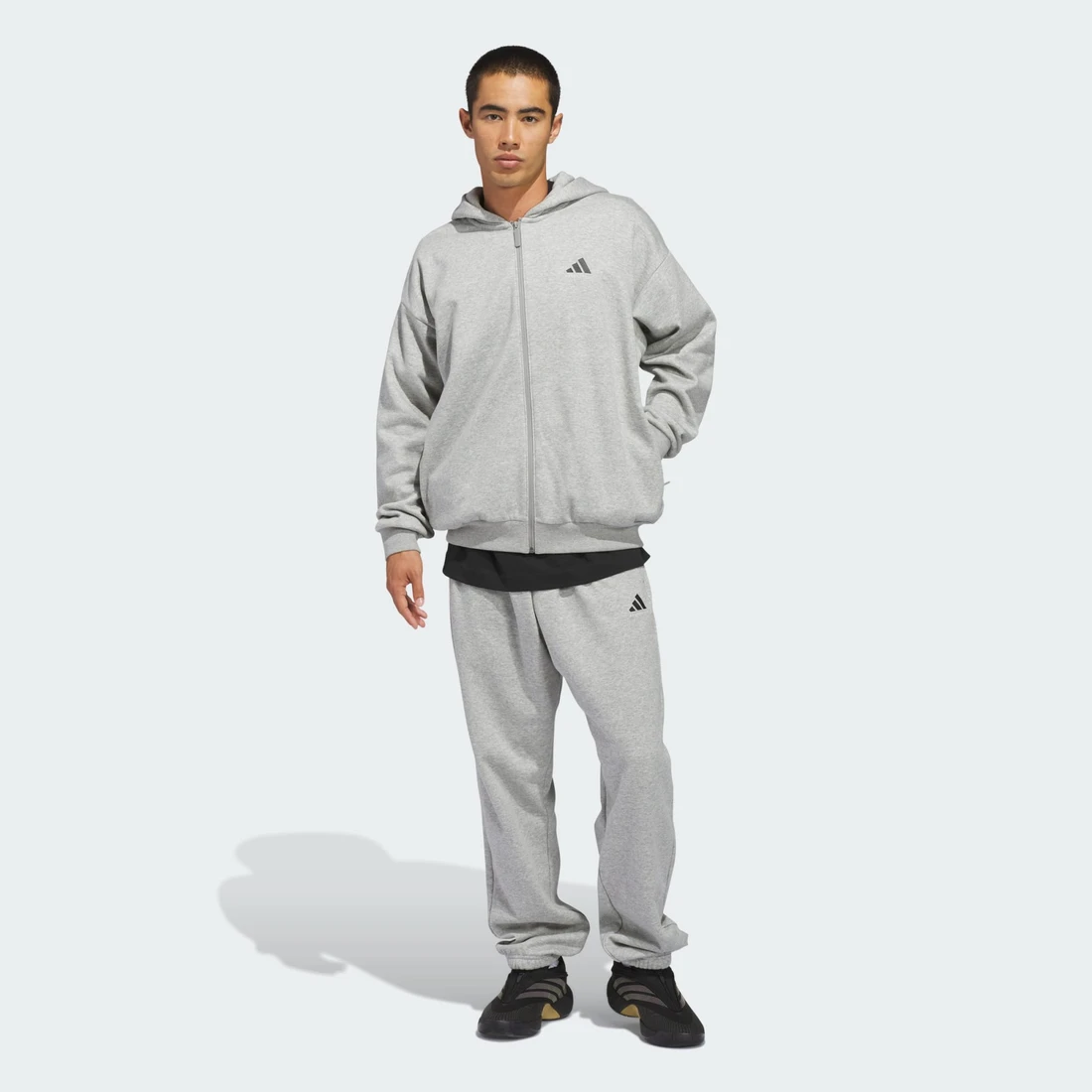 아디다스 바스켓볼 풀집 후디(젠더 뉴트럴) KB7562