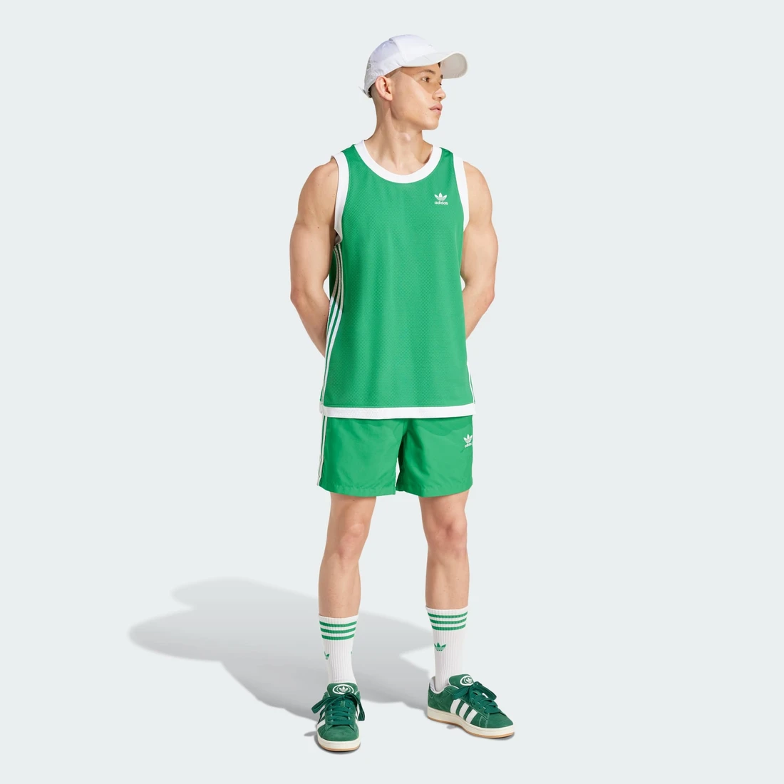 아디다스 오리지널스 아디컬러 3-스트라이프 스윔 쇼츠 IY1552