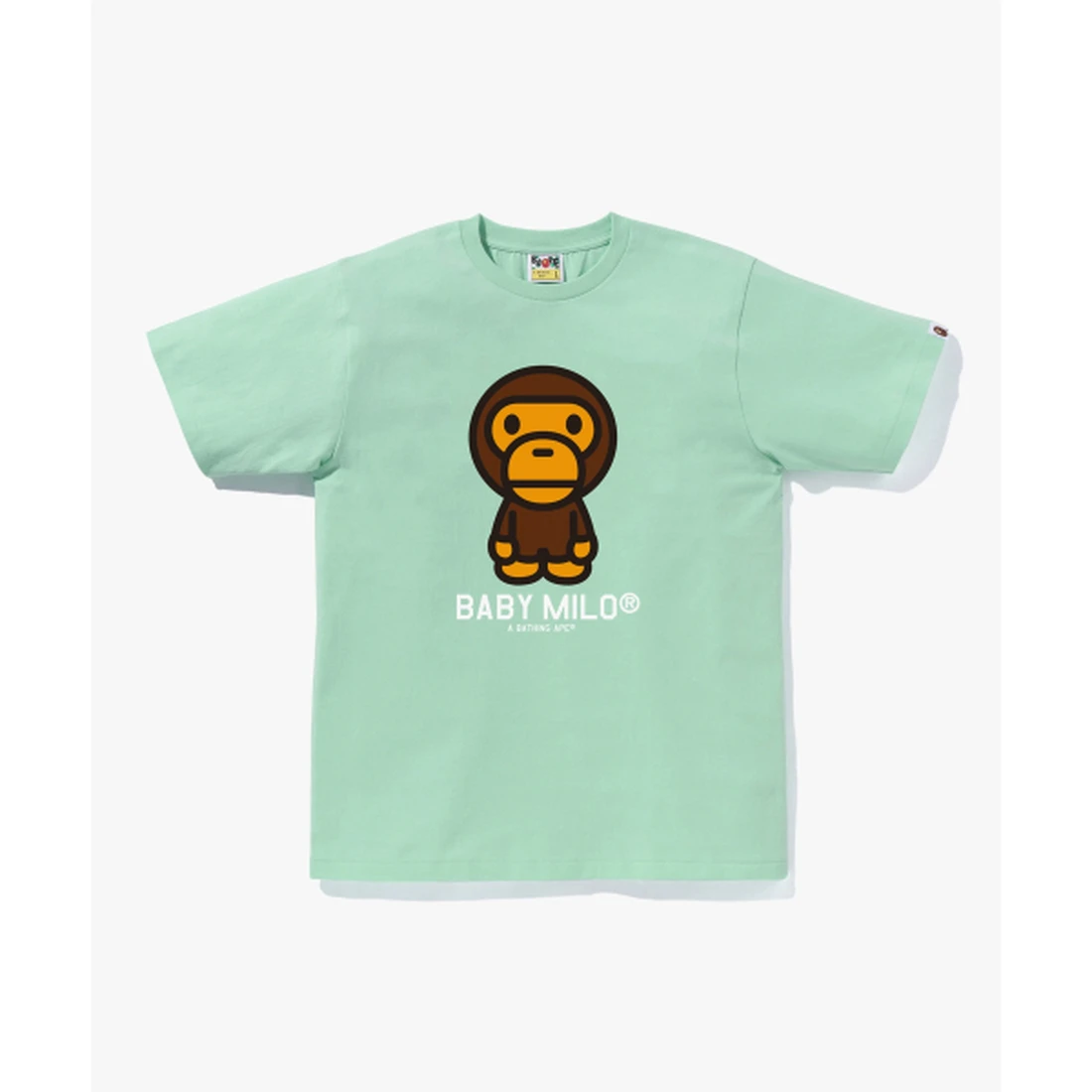 베이프 베이비 마일로 티셔츠 M GREEN 002TEM301001MGRN