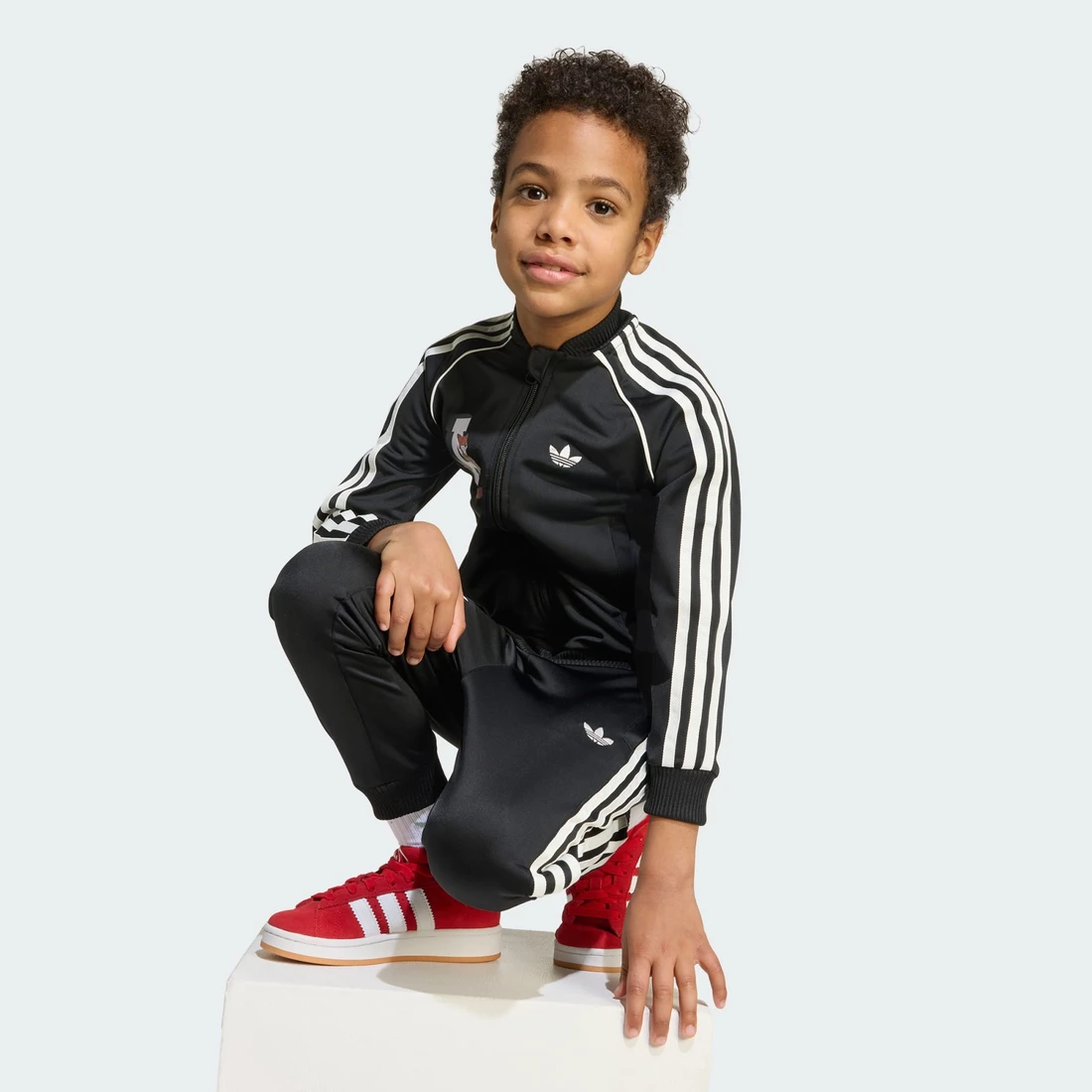 아디다스 SST 디즈니 트랙 수트 키즈 JX3021