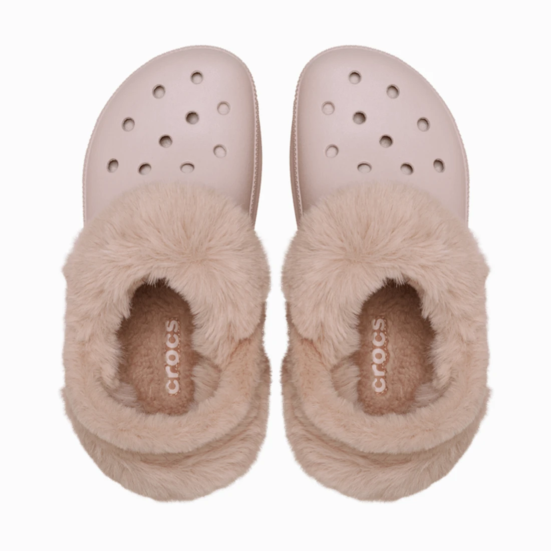 크록스 베이 라인드 클로그 쿼츠 211753-6UR