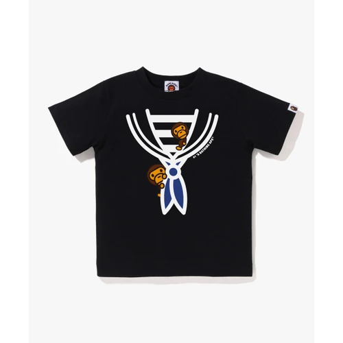 베이프 마일로 페이크 마린 티셔츠(KIDS) BLACK