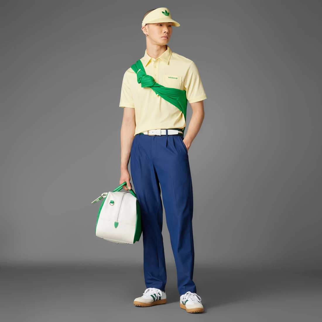 아디다스 오리지널스 아카이브 포켓 폴로 셔츠 올모스트 옐로우 - KR 사이즈 JH3850