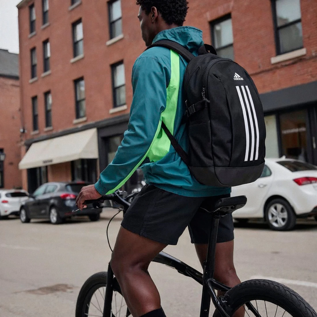 아디다스 파워 백팩 블랙 화이트 IP9774