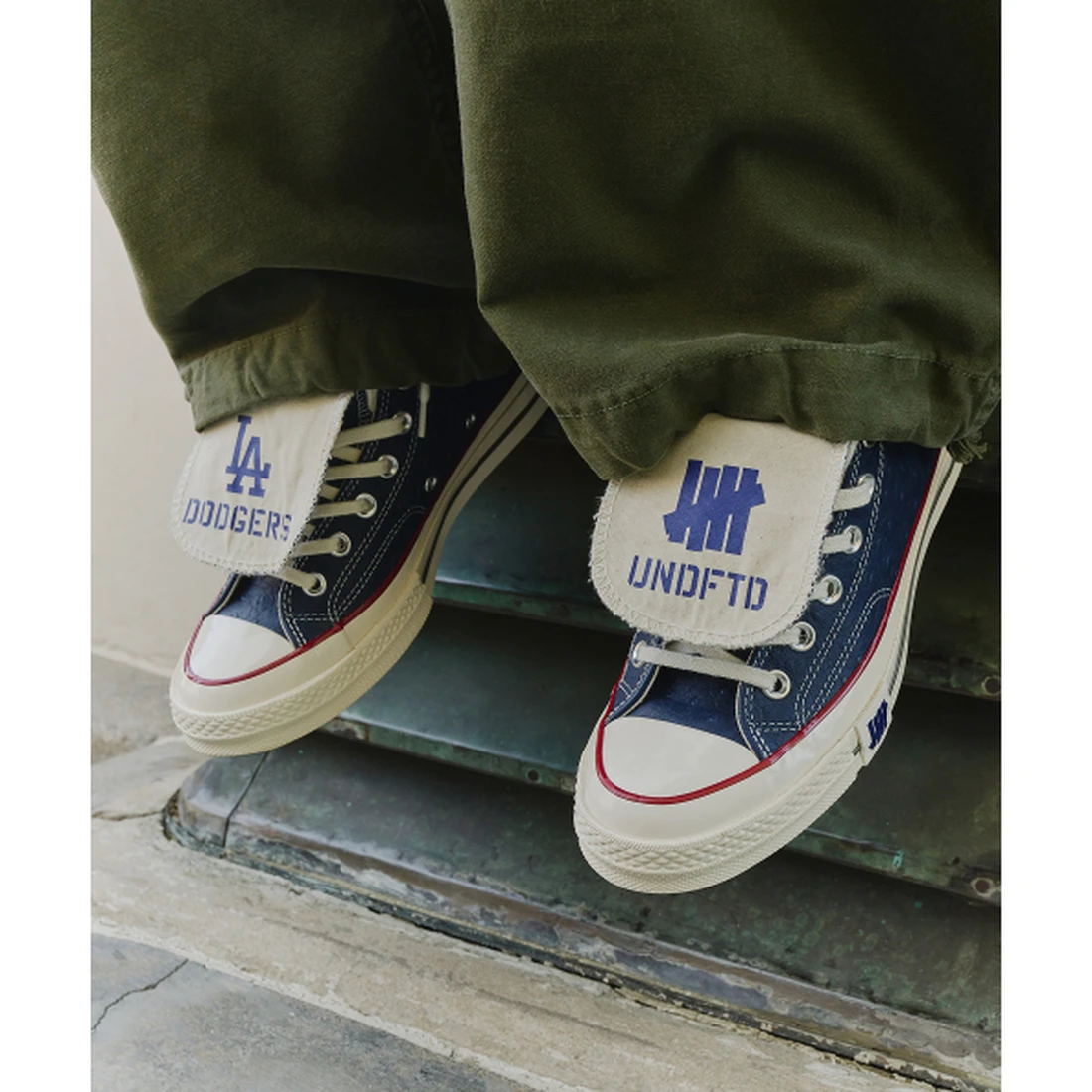 컨버스 컨버스 X LA 다저스 X 언디피티드 척 70 네이비 A19846C