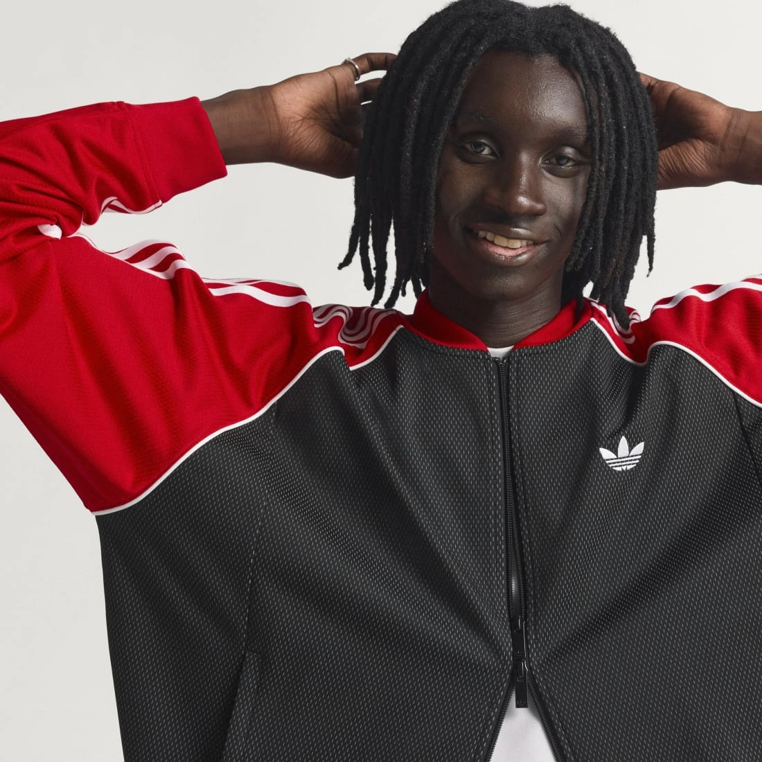 아디다스 SST 루즈 메쉬 트랙 탑 KE0115