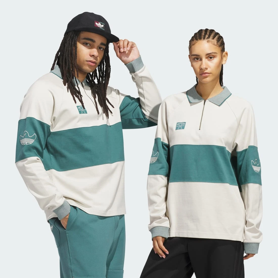 아디다스 쉬모포일 헤비웨이트 럭비 롱 슬리브 셔츠 JW5201