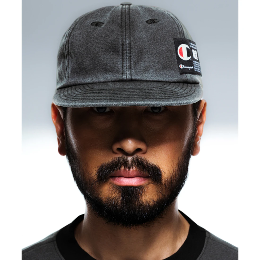 챔피온 X 다크룸 스튜디오 6패널 볼캡 차콜 CHPU261KCJP007CC