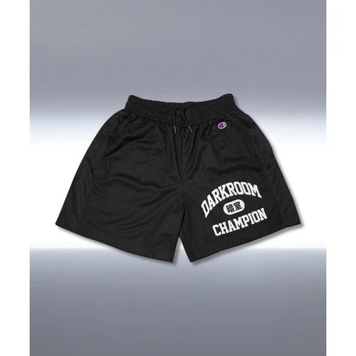 챔피온 X 다크룸 스튜디오 헤비웨이트 메쉬 쇼츠 블랙