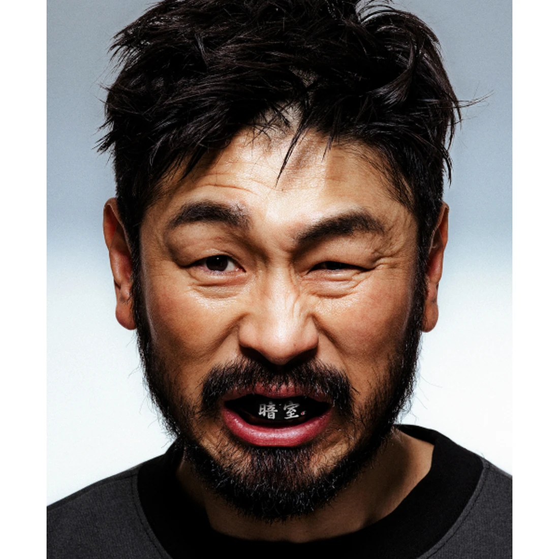 챔피온 X 다크룸 스튜디오 마우스가드 블랙 CHPU261KCJP009BK