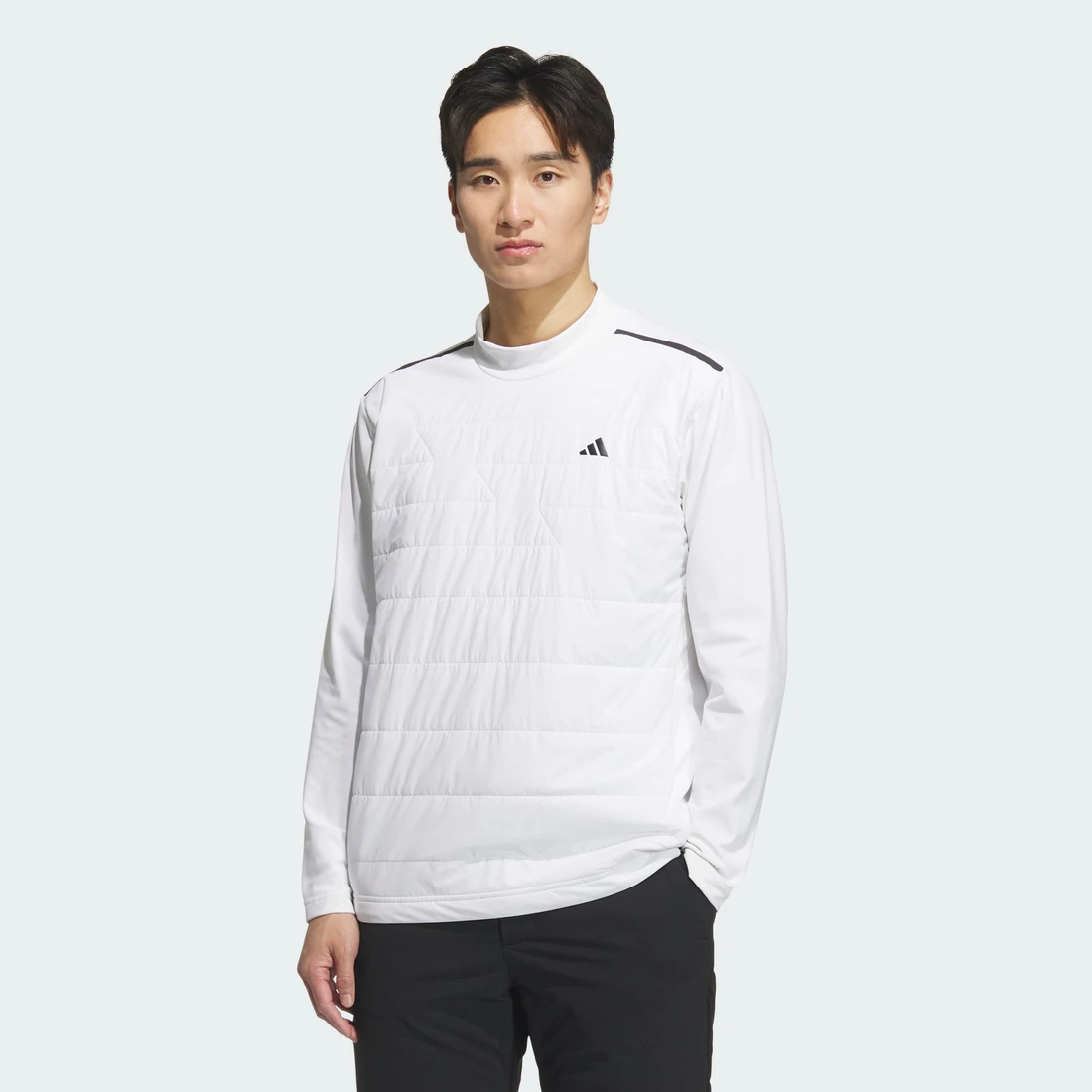 아디다스 프로스트가드 목-넥 롱 슬리브 셔츠 남성용 JM9542