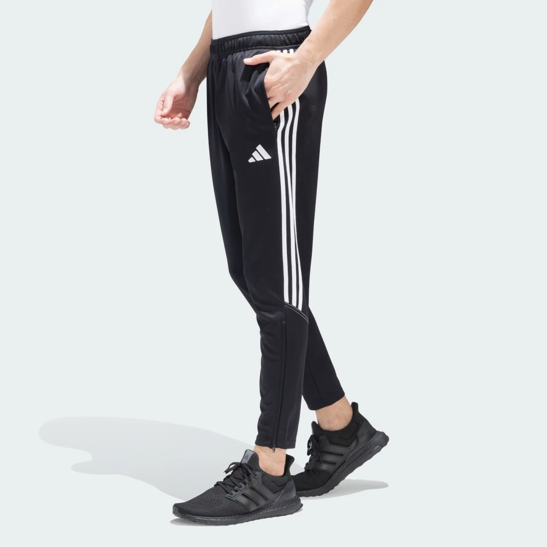 아디다스 티로 23 클럽 트레이닝 트랙수트 팬츠 블랙 - KR 사이즈 HS3619