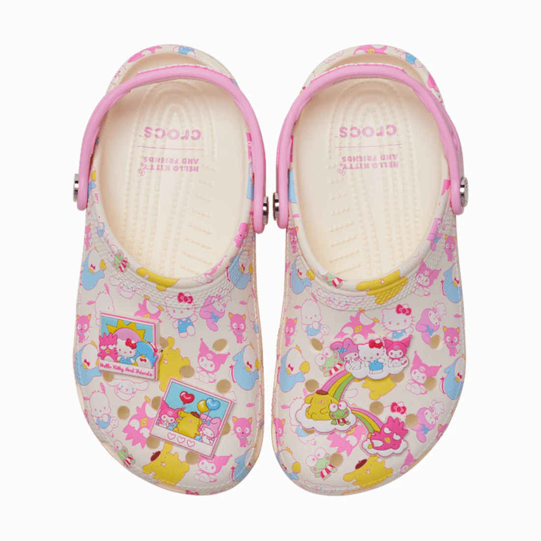 크록스 헬로키티 앤 프렌즈 파스텔 클래식 클로그 멀티 212684-90H