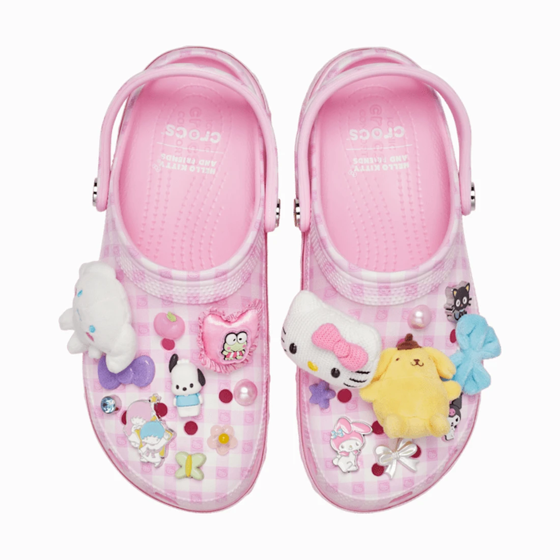 크록스 헬로키티 앤 프렌즈 클래식 플랫폼 클로그 멀티 212683-90H