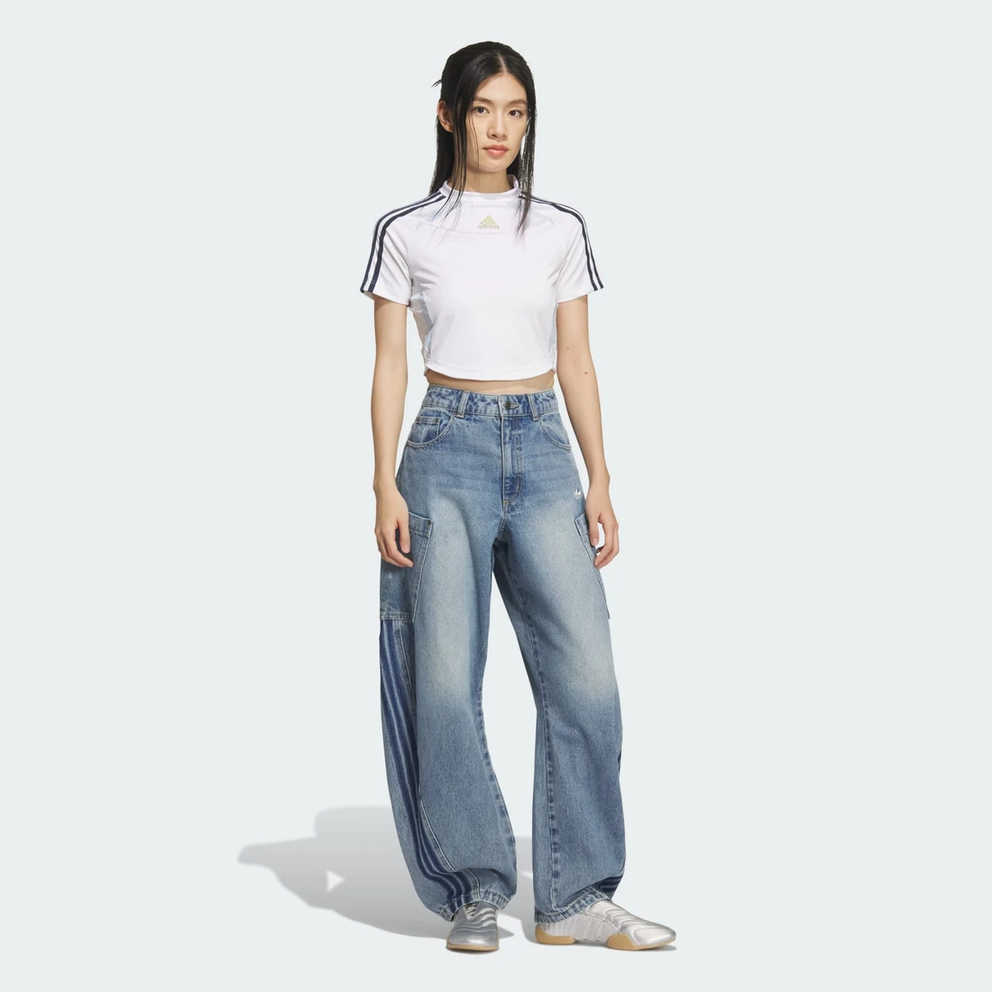 아디다스 데님 팬츠 KR2628