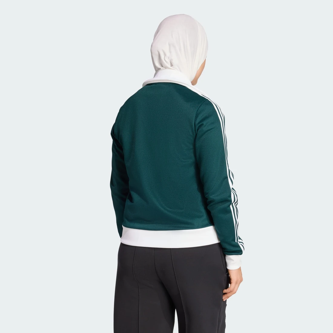 아디다스 헤리티지 트랙 탑 오로라 아이비 화이트 - US 사이즈 JX7852