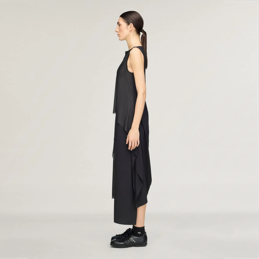 Y-3 메쉬 드레스 블랙 우먼스 KD1548