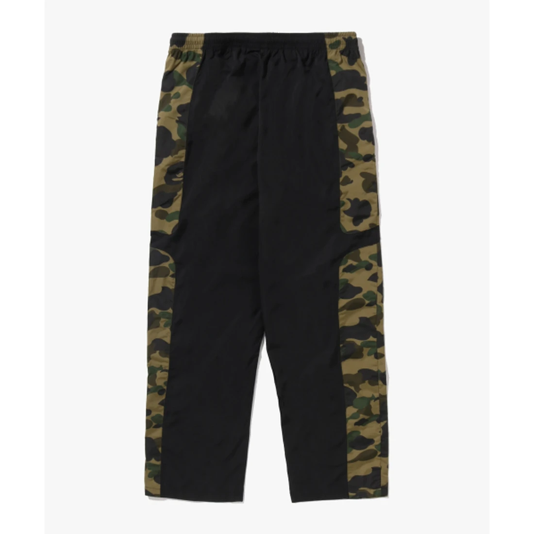 베이프 퍼스트 카모 릴렉스드 핏 트랙 팬츠 M GREEN 001PTM301310MGRN