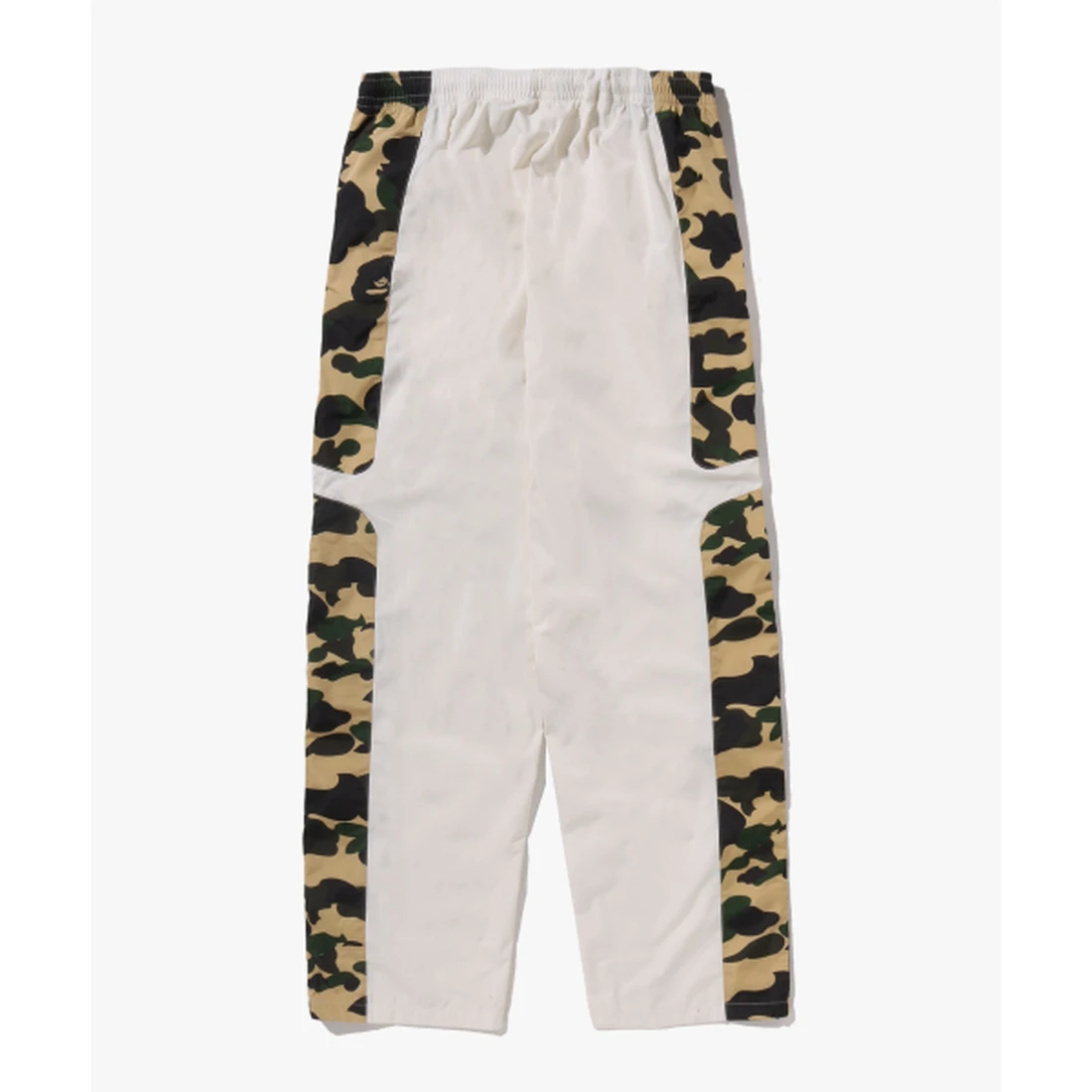 베이프 퍼스트 카모 릴렉스드 핏 트랙 팬츠 M YELLOW 001PTM301310MYEL