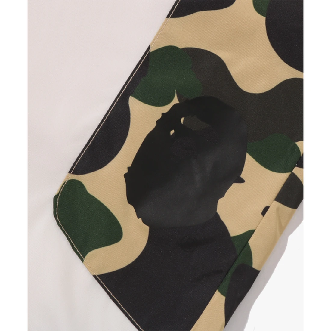 베이프 퍼스트 카모 릴렉스드 핏 트랙 팬츠 M YELLOW 001PTM301310MYEL