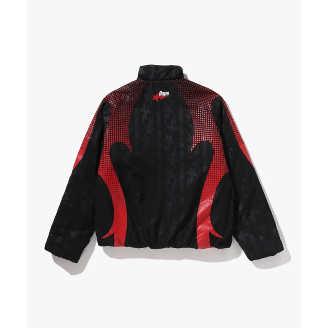 베이프 아바 프레임 모노그램 자카드 멀티 로고 패디드 자켓 M BLACK 001HJM301303MBLK