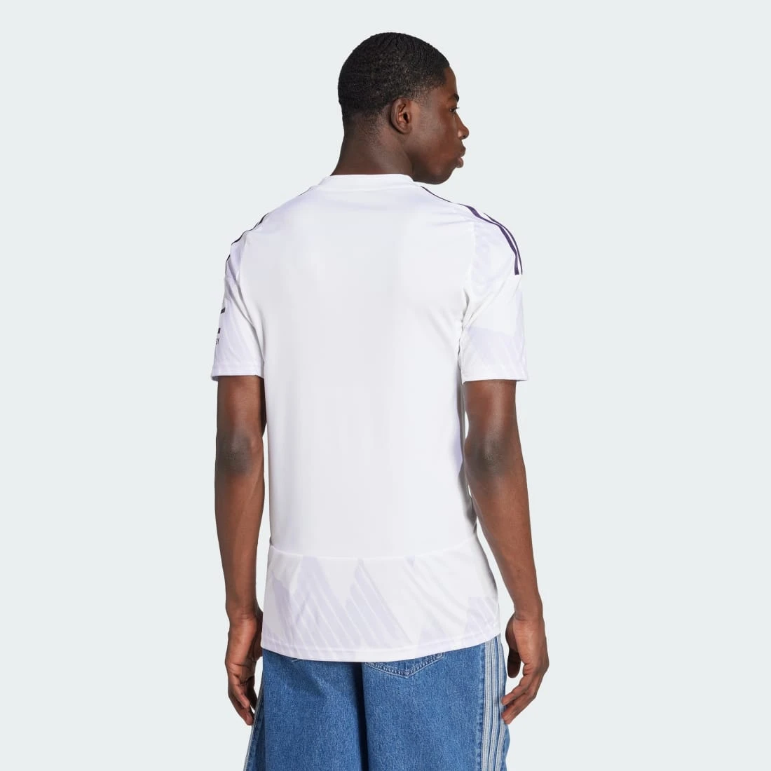 아디다스 맨체스터 유나이티드 2025/26 어웨이 저지 화이트 - KR 사이즈 (논 마킹 버전) JI7423