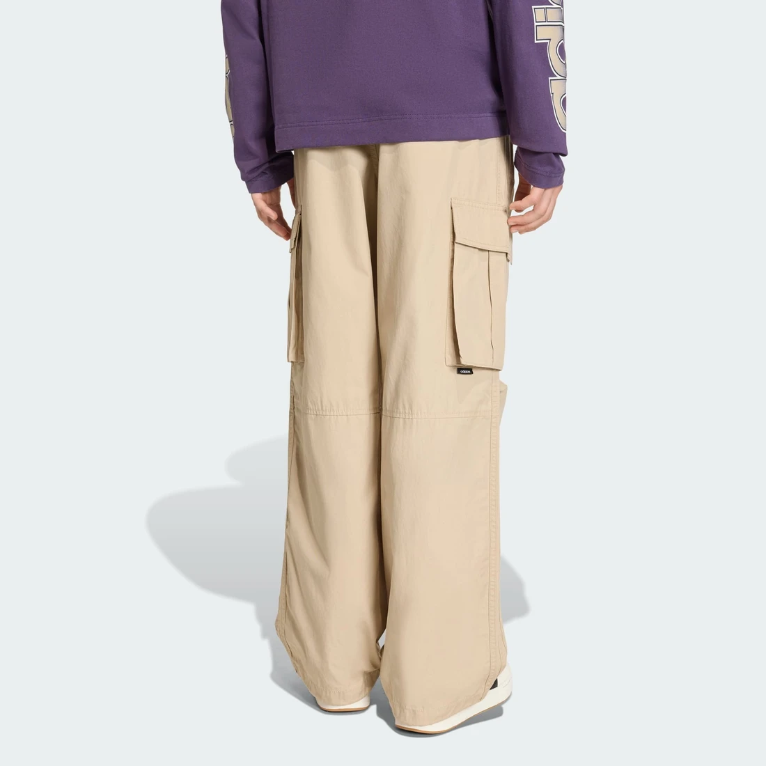 아디다스 오리지널스 90s 얼터너티브 스포츠 워시드 카고 트라우저 스톤 카키 - KR 사이즈 KS6855
