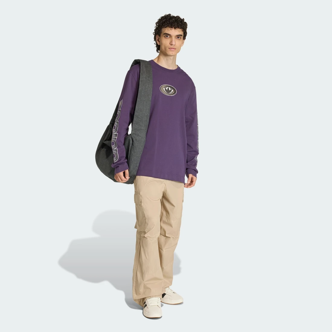 아디다스 오리지널스 90s 얼터너티브 스포츠 워시드 카고 트라우저 스톤 카키 - KR 사이즈 KS6855