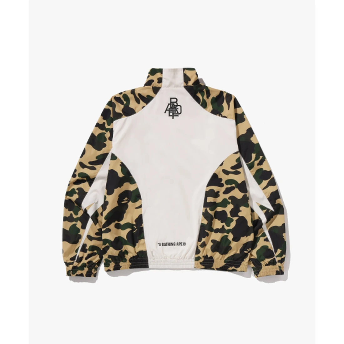 베이프 퍼스트 카모 스탠드 칼라 트랙 자켓 M YELLOW 001LJM301312MYEL