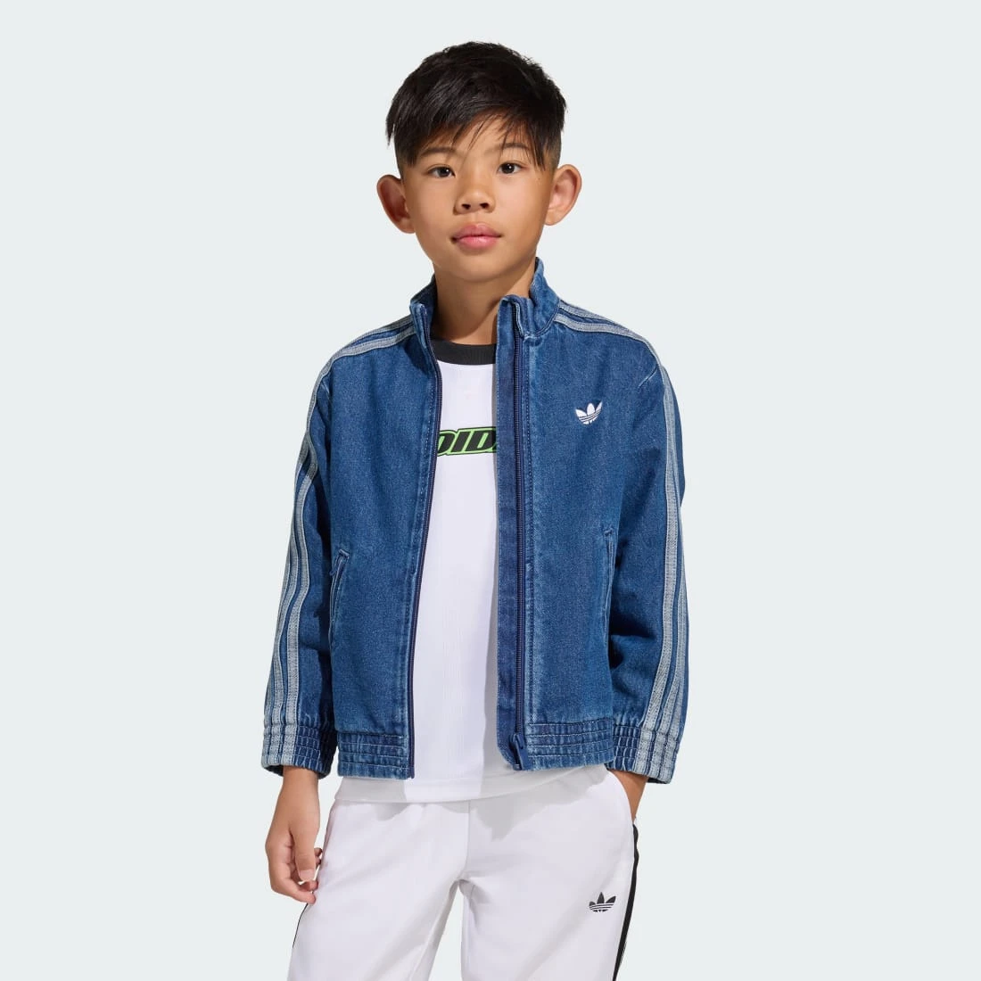 아디다스 파이어버드 데님 트랙 탑 KD5801