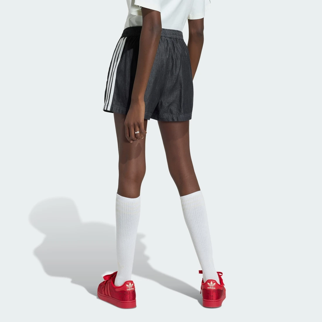 아디다스 아디다스 오리지널스 서머 글로우 데님 쇼츠 KY3171