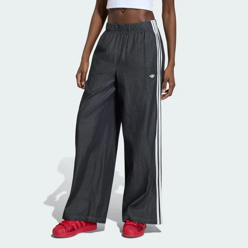 아디다스 아디다스 오리지널스 서머 글로우 데님 와이드 레그 팬츠