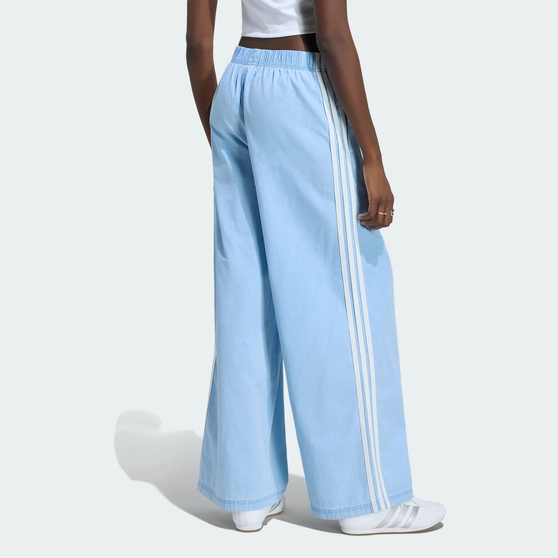 아디다스 아디다스 오리지널스 서머 글로우 데님 와이드 레그 팬츠 KY8111