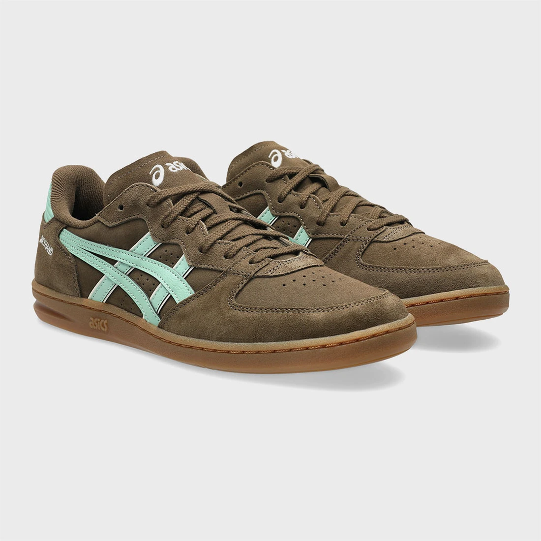 아식스 스카이핸드 OG 브라운 스톰 아이스 그린 1203A452-202