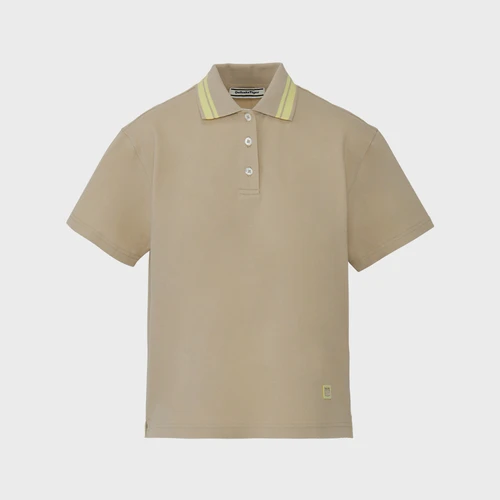 오니츠카 타이거 여성 폴로 반팔 셔츠