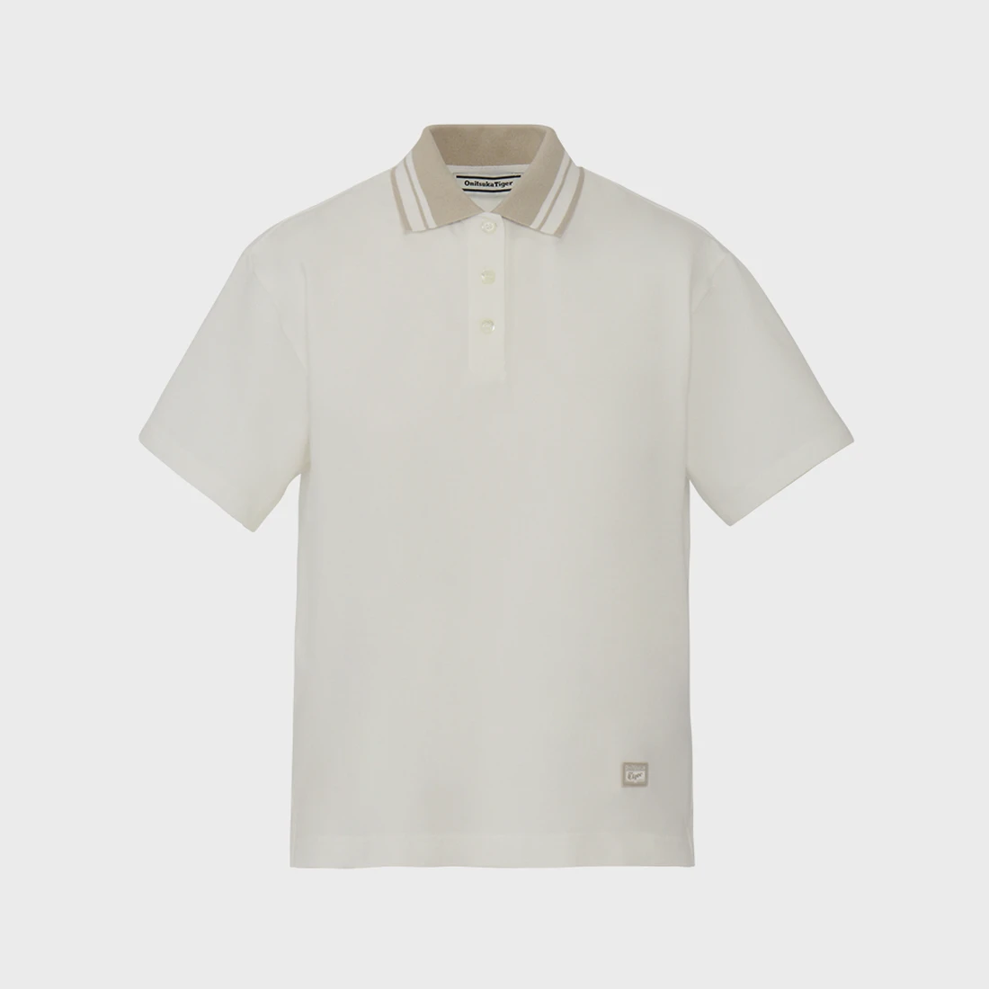 오니츠카 타이거 여성 폴로 반팔 셔츠 2182B774-100