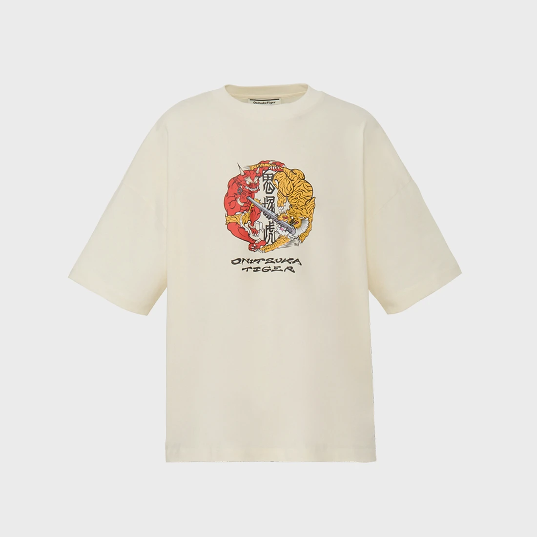 오니츠카 타이거 그래픽 반팔 티셔츠 2183B618-700