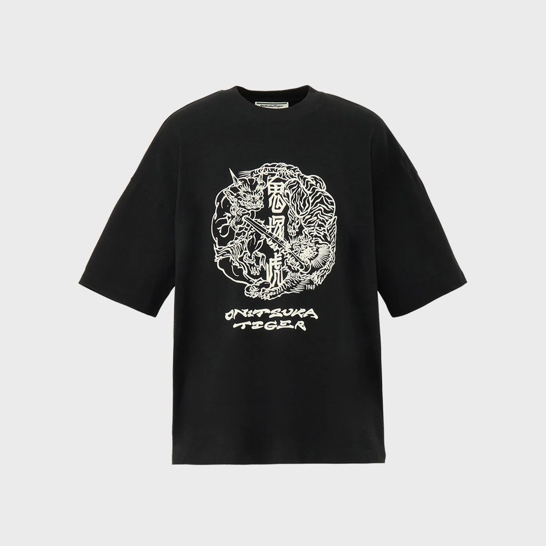 오니츠카 타이거 그래픽 반팔 티셔츠 2183B614-001