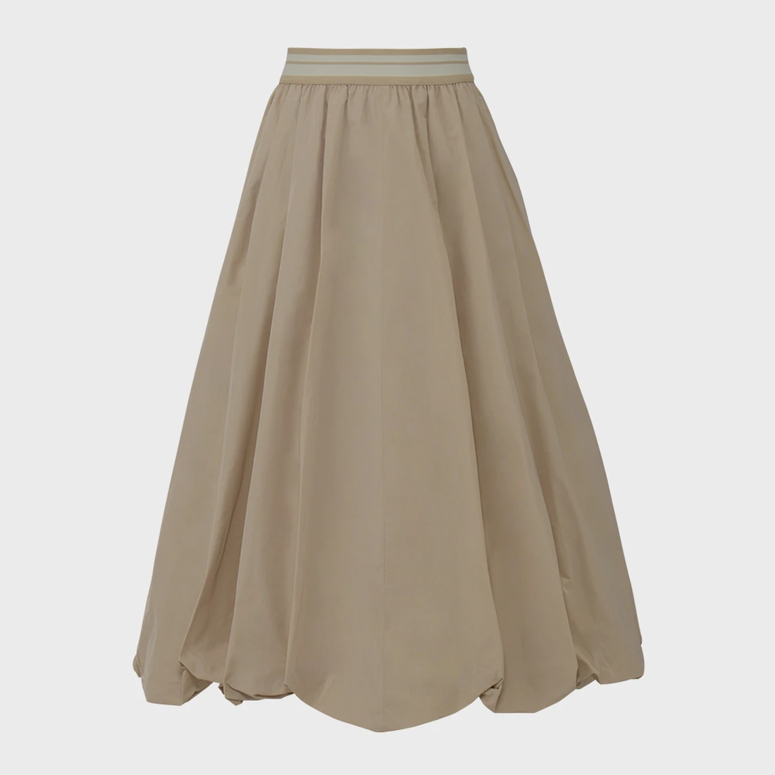 오니츠카 타이거 여성 밴딩 롱 스커트 2182B485-020