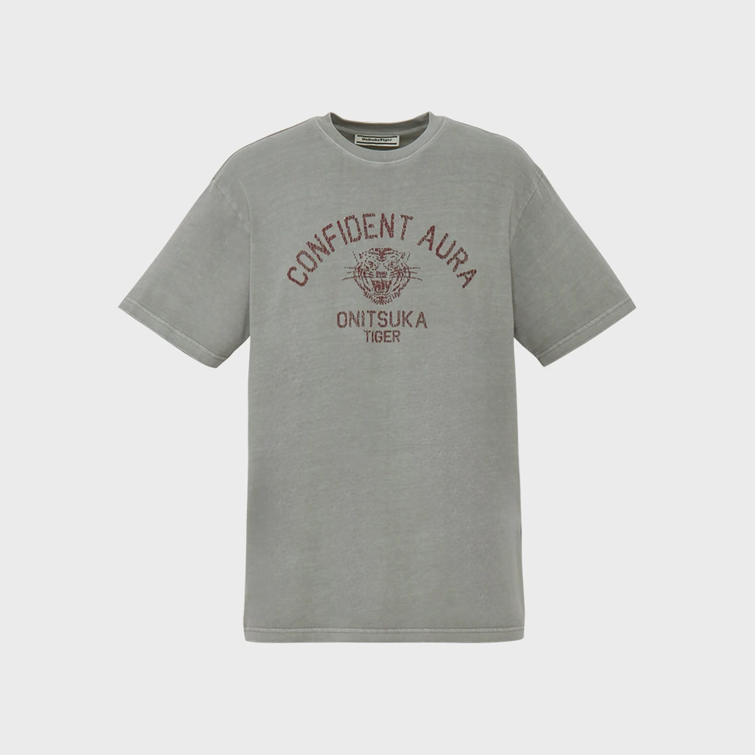오니츠카 타이거 워싱 그래픽 반팔 티셔츠 2183B612-020