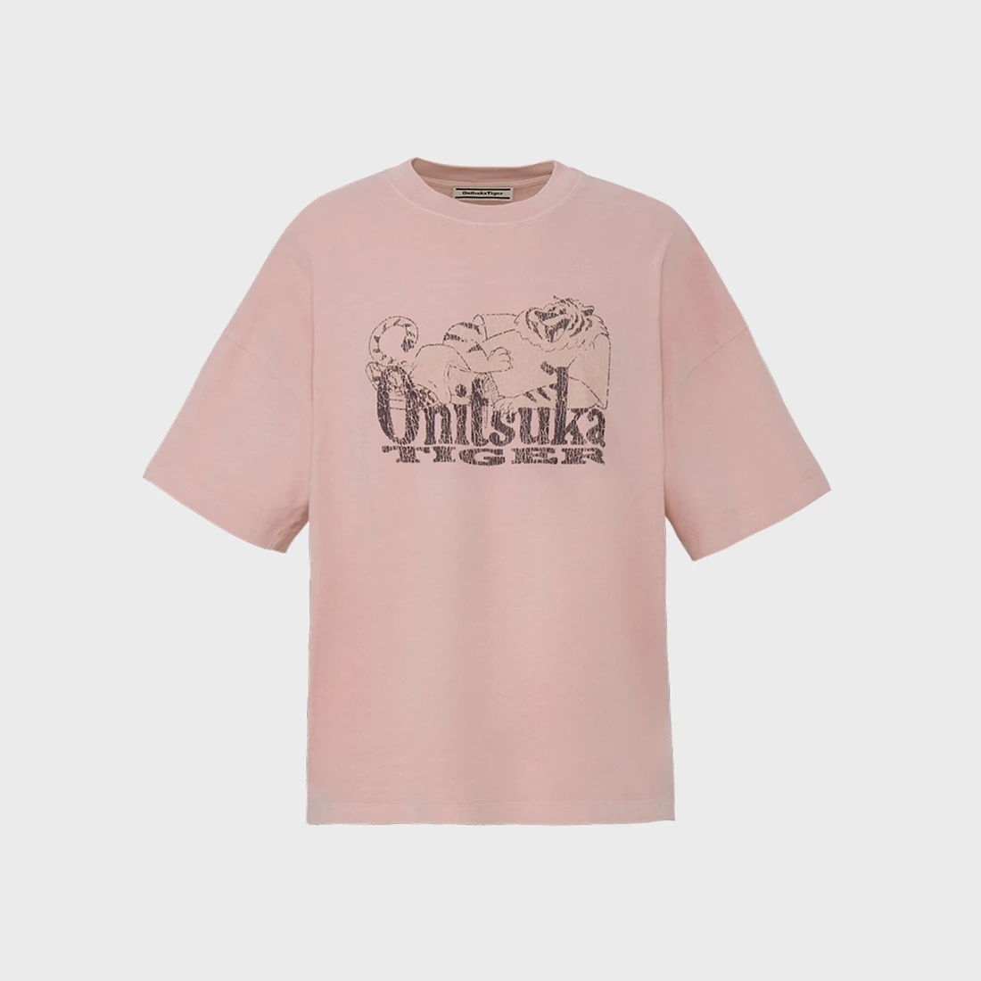 오니츠카 타이거 워싱 그래픽 반팔 티셔츠 2183B608-700