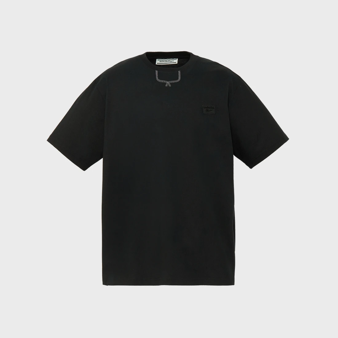오니츠카 타이거 스몰 로고 반팔 티셔츠 2183B604-001