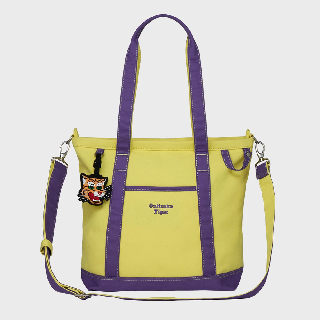 오니츠카 타이거 스몰 캔버스 토트백 3183B266-750