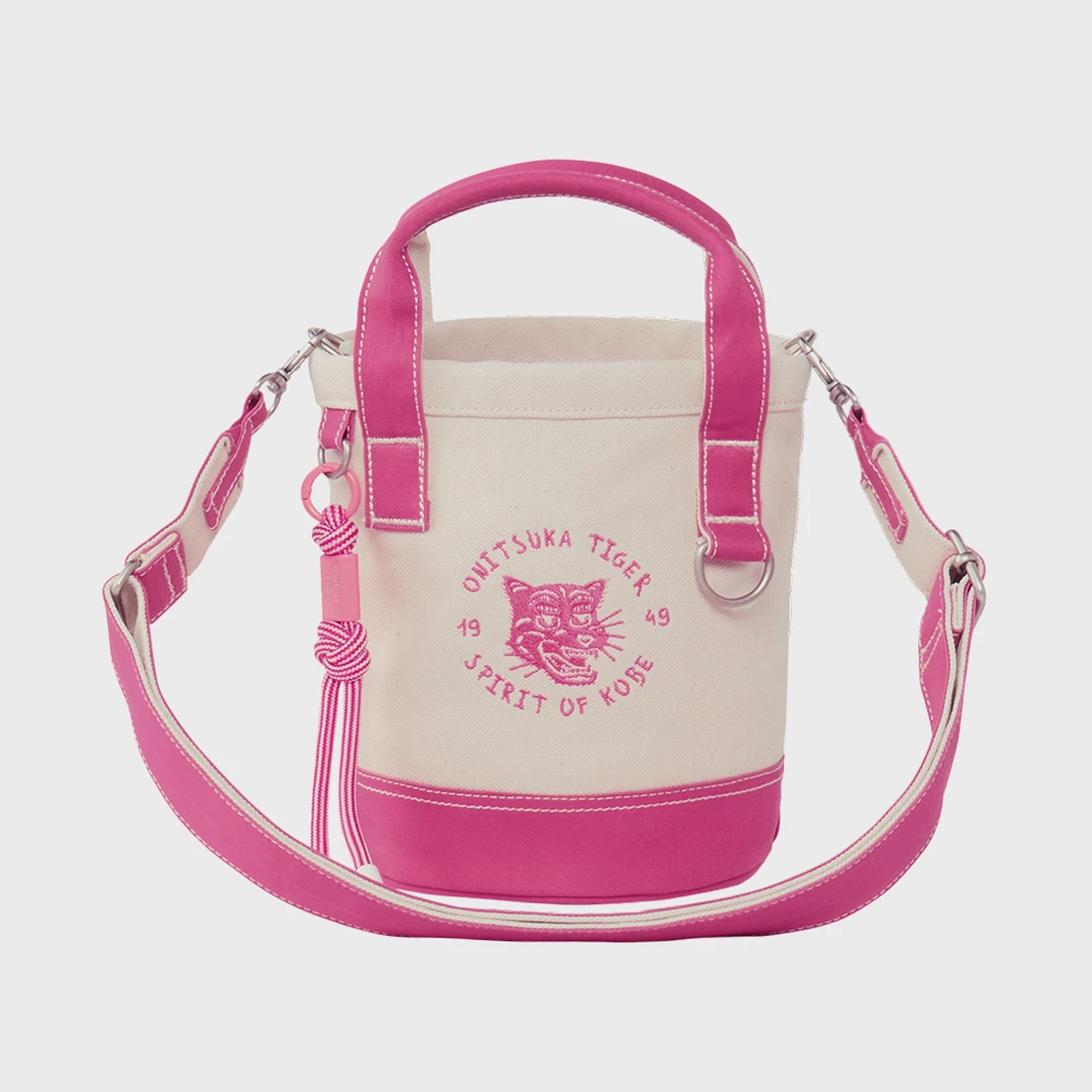 오니츠카 타이거 미니 캔버스 토트백 3183B263-700