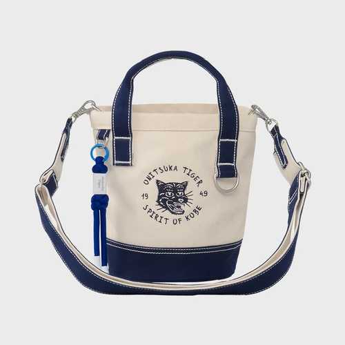 오니츠카 타이거 미니 캔버스 토트백