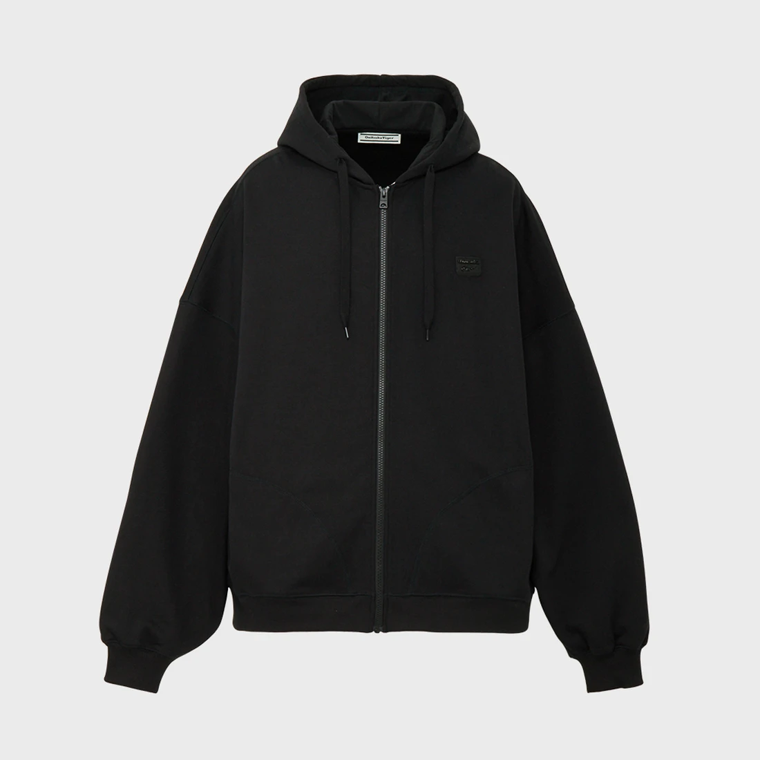 오니츠카 타이거 스몰 패치 후드 집업 2183B602-001