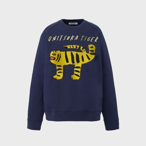 오니츠카 타이거 호랑이 그래픽 맨투맨